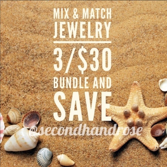 3/$30 Boho Bangle Bracelets | 5 Piece Set -0078 - Picture 3 of 3